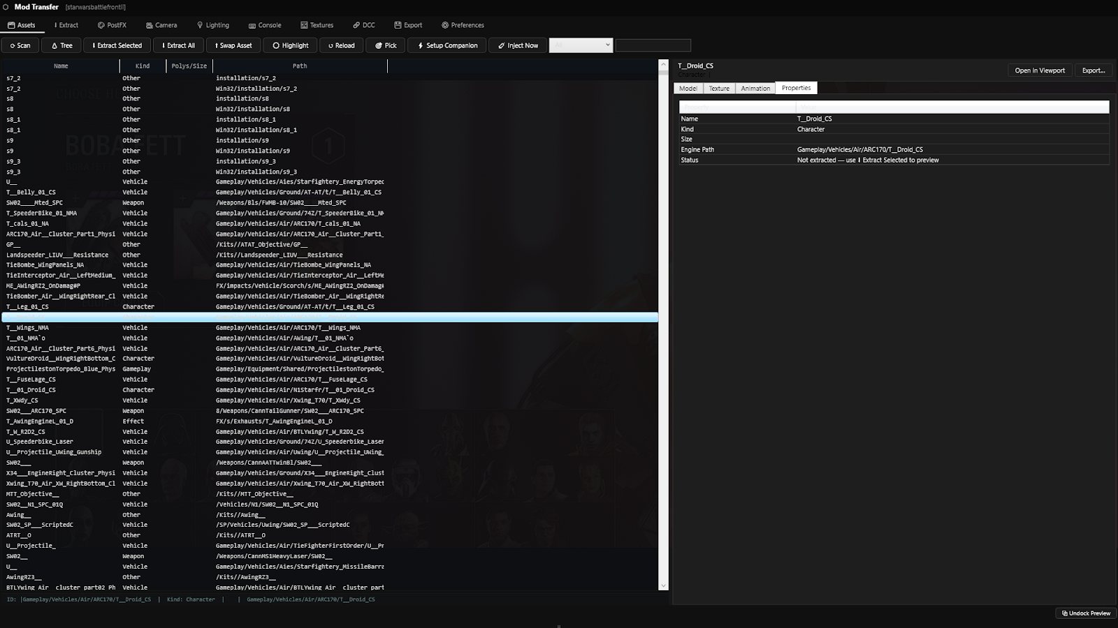 Mod Transfer Interface 89