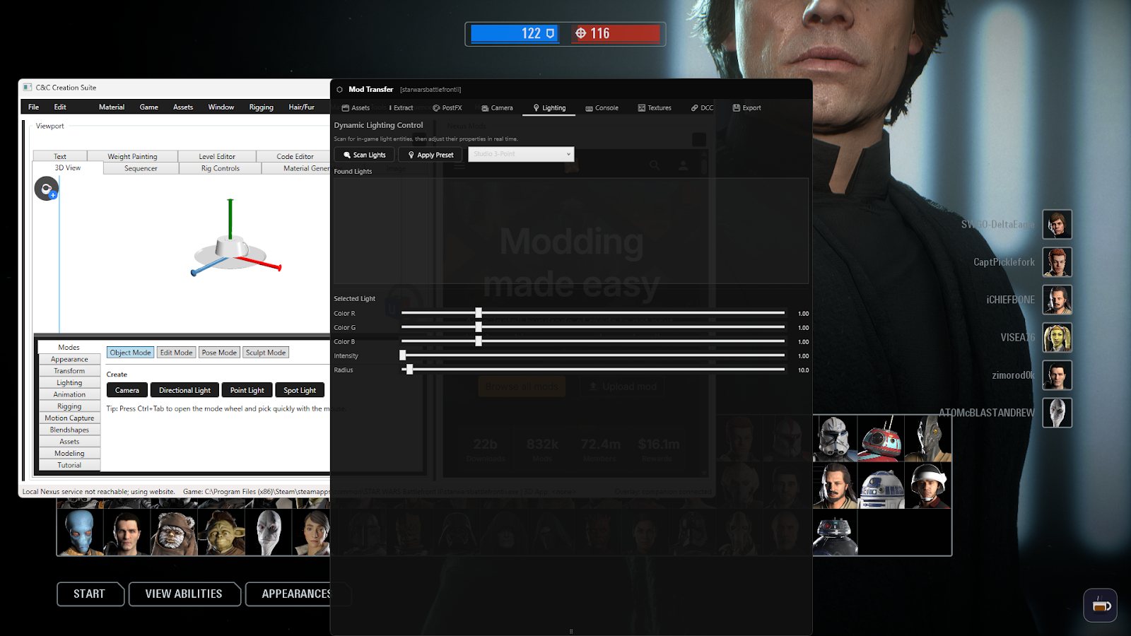 Mod Transfer Interface 11