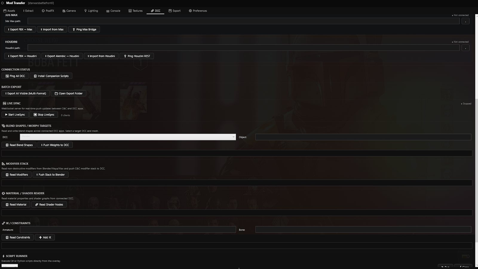 Mod Transfer Interface 84