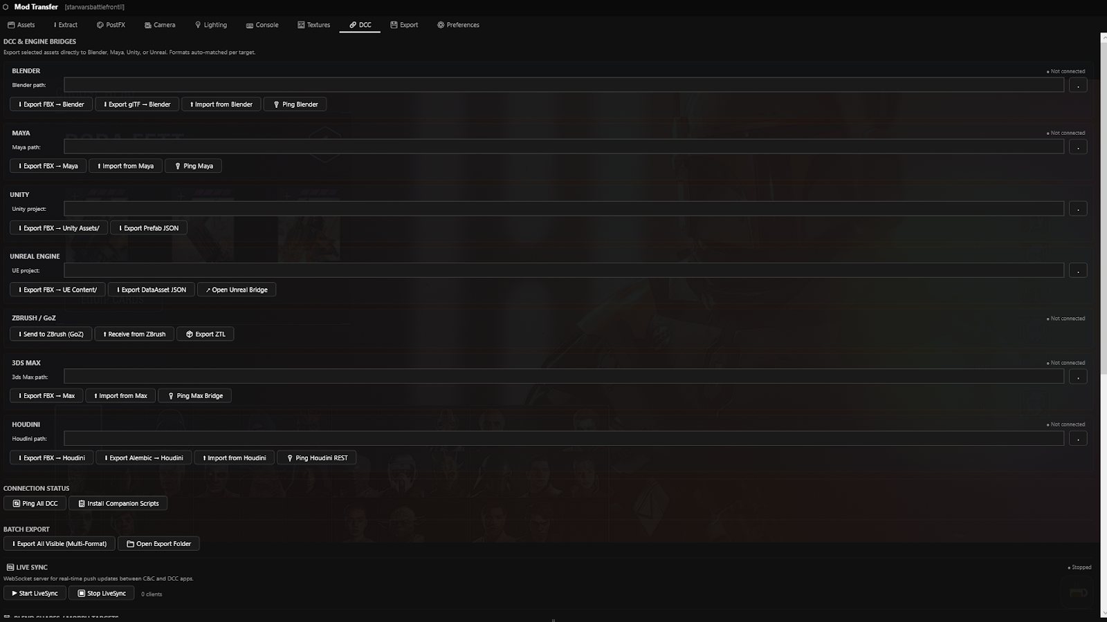 Mod Transfer Interface 103