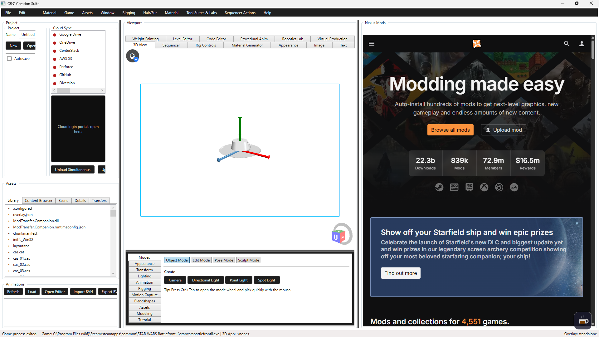 Mod Transfer Interface 107