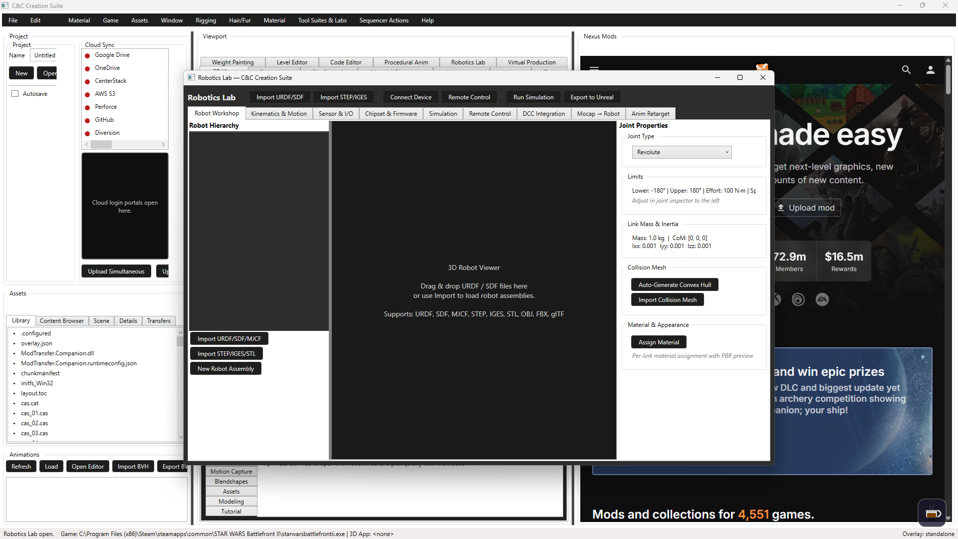 Mod Transfer Interface 109