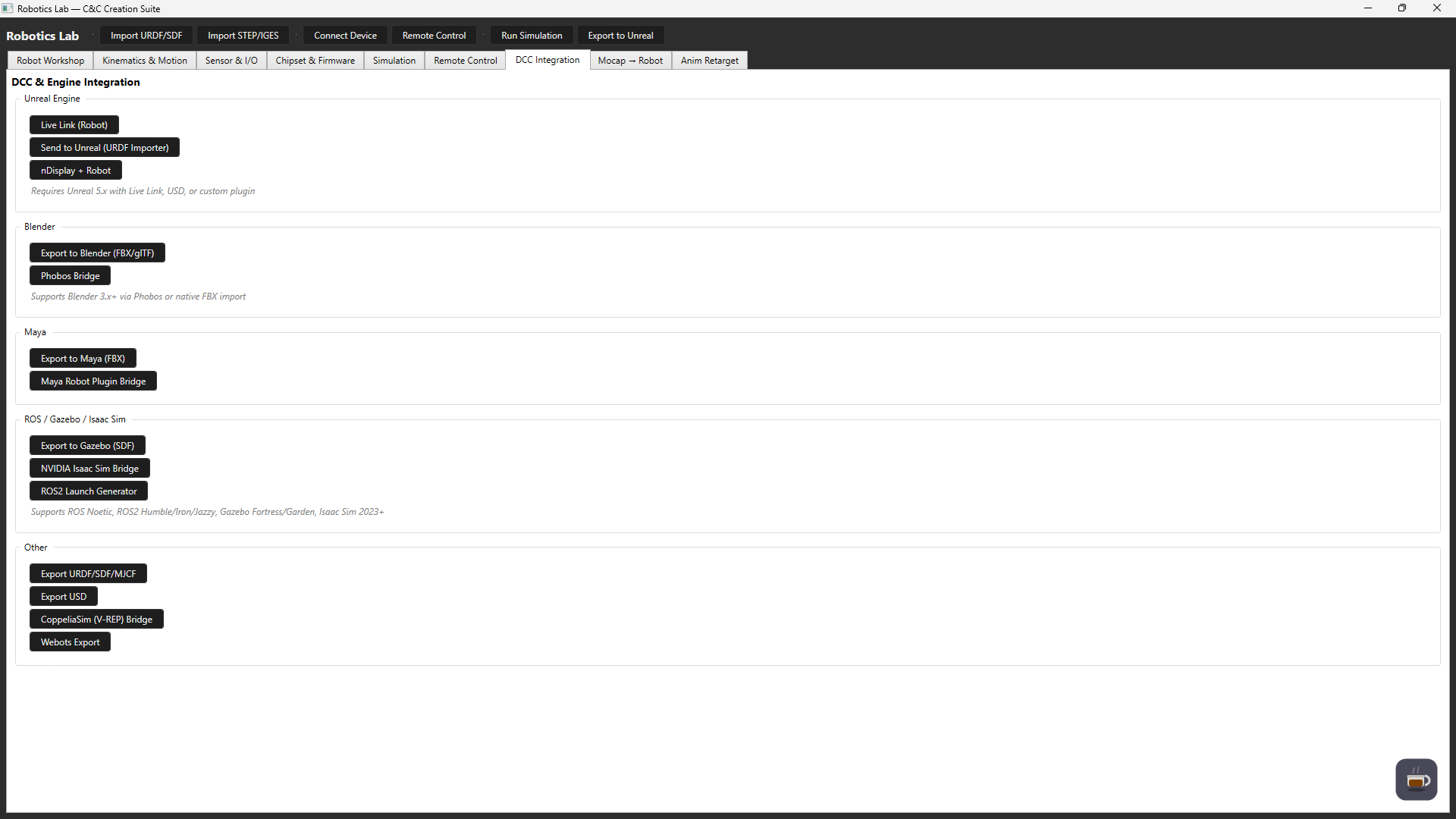 Mod Transfer Interface 115