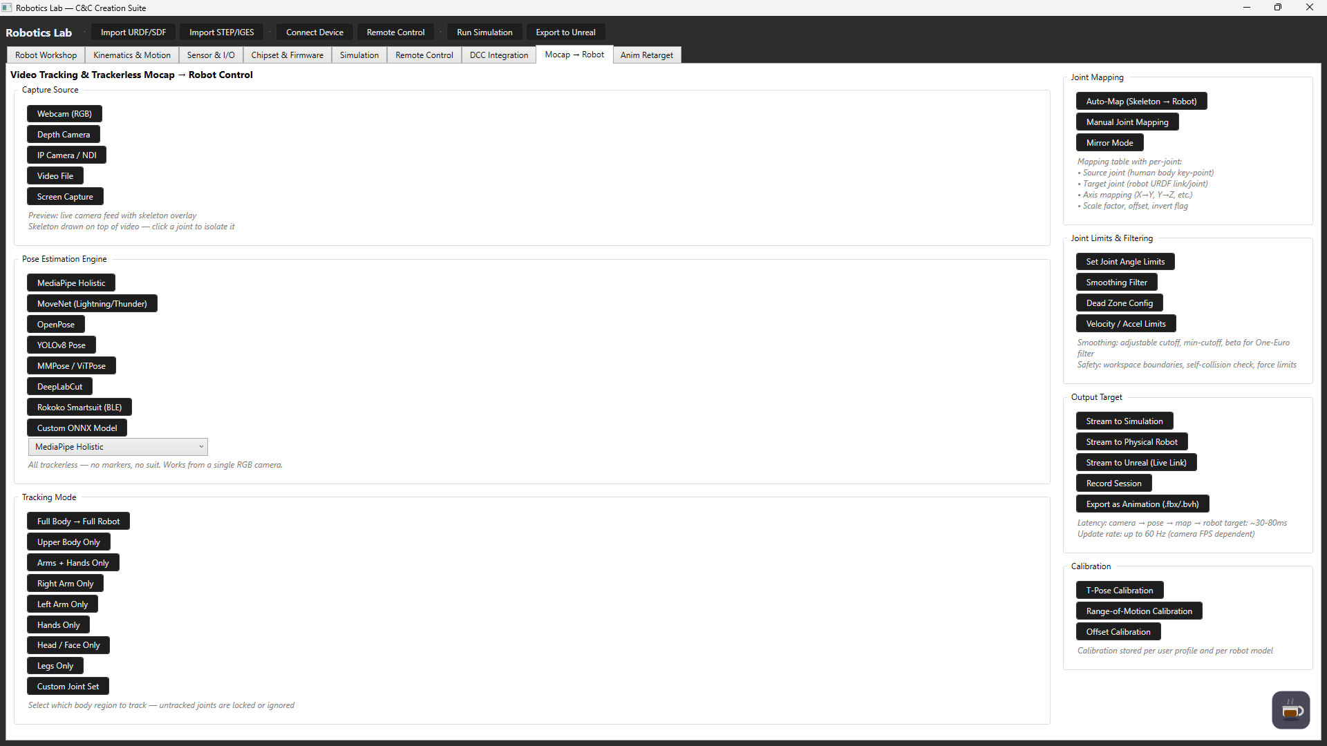 Mod Transfer Interface 116
